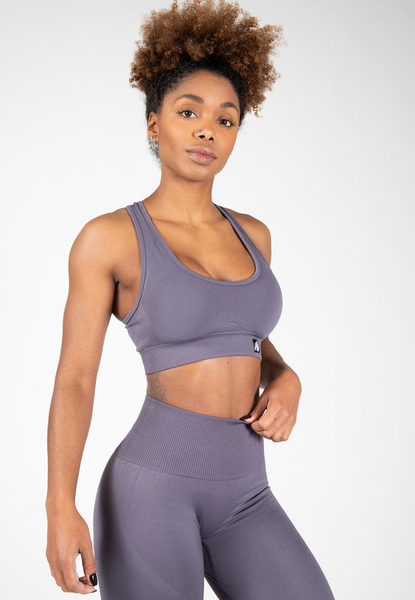 Fotoja e Yava Seamless Sports Bra - Gray, S/M