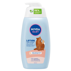 Fotoja e Qumësht për trup Nivea Baby, 500 ml