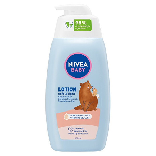 Fotoja e Qumësht për trup Nivea Baby, 500 ml