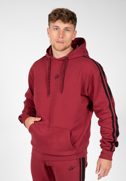 Fotoja e Banks Oversized Hoodie - Burgundy Red/Black, M