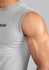 Fotoja e Sorrento Sleeveless T-Shirt - Gray, 2XL, Picture 3