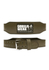Fotoja e Gorilla Wear 4 Inch Padded Leather Lifting Belt - Army Green, L/XL, Picture 1