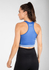 Fotoja e Mesa Zip Front Crop Top - Blue, XS, Picture 2