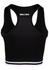 Fotoja e Mesa Zip Front Crop Top - Black, XS, Picture 6