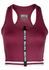 Fotoja e Mesa Zip Front Crop Top - Burgundy Red, XS, Picture 5