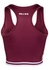 Fotoja e Mesa Zip Front Crop Top - Burgundy Red, XS, Picture 6