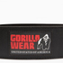 Fotoja e Gorilla Wear 4 Inch Padded Leather Lifting Belt - Black/Red, L/XL, Picture 3
