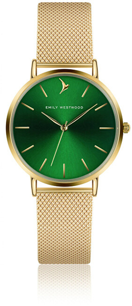 Fotoja e Orë për femra Emily Westwood Green Sunray EGI-3418, e artë