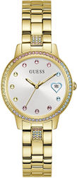 Fotoja e Orë për femra Guess Three of Hearts GW0657L2, e artë