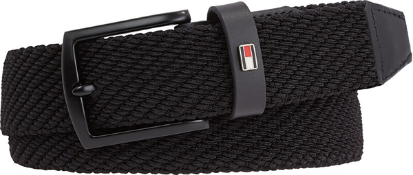 Fotoja e Rrip për meshkuj Tommy Hilfiger, 90 cm, i zi