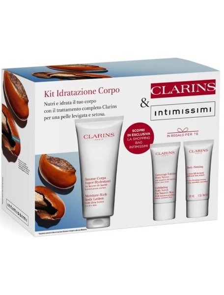 Fotoja e Set Clarins Body Hydration kCL1073 Losion trupi 200 ml + Skrab trupi 30 ml + Krem trupi 30 ml