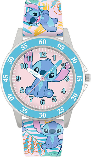 Fotoja e Orë për fëmijë Disney Time Teacher Stitch LAS9011, e kaltër
