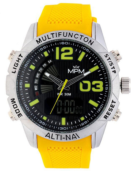 Fotoja e Orë për meshkuj MPM Quality Multifunction W01M.11186.C, e verdhë
