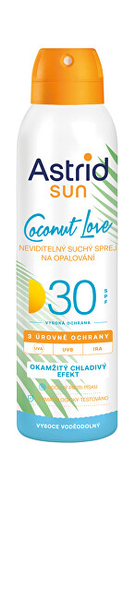 Fotoja e Sprej mbrojtës ndaj diellit Astrid kAST296, SPF 30, 150 ml