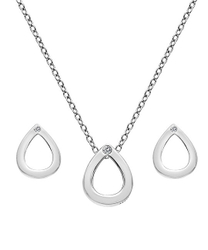 Fotoja e Set Qafore + Vathë Hot Diamonds, të argjendtë