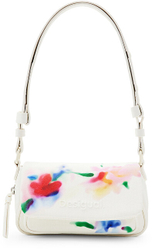 Fotoja e Çantë krahu për femra Desigual Bag Liquidflower Tr, e bardhë