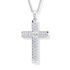 Fotoja e Qafore për femra Modesi Cross M00141, e argjendtë, Picture 1