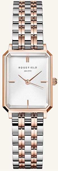 Fotoja e Orë për femra Rosefield The Octagon XS OWRSR-O64, e argjendtë