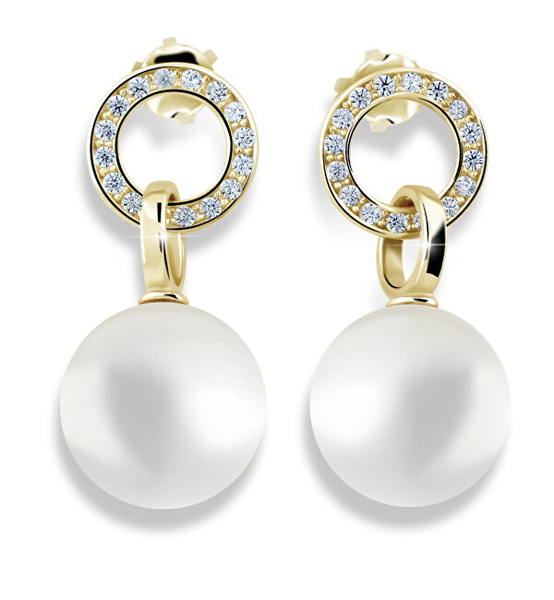 Fotoja e Vathë për femra Cutie Jewellery Z6411-3123-10-X-1, të artë/bardhë