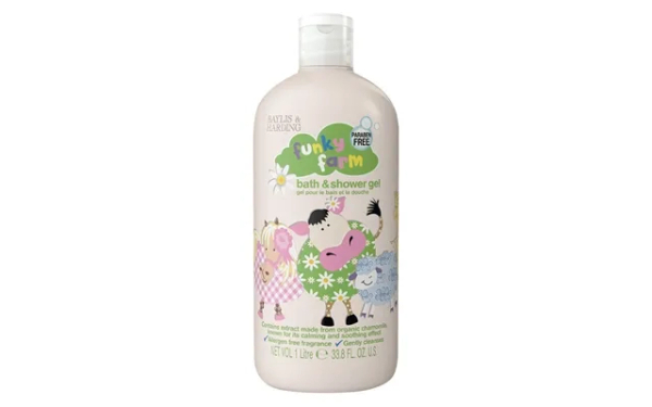 Fotoja e Xhel dushi Baylis & Harding Funky Farm Bath, 1000ml
