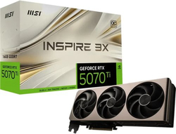 Fotoja e Kartelë grafike MSI GeForce RTX 5070 Ti Inspire 3X OC 16GB GDDR7 DLSS4