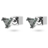 Fotoja e Vathë për femra Swarovski Stilla Ruthenium Plated Triangle, të hirtë, Picture 1