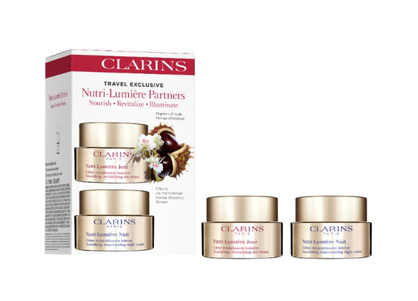 Fotoja e Set Clarins Nutri-Lumiére, krem dite 50 ml + krem nate 50 ml