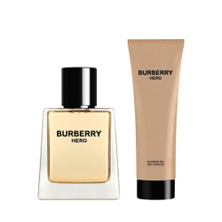 Fotoja e Set Eau de Toilette Burberry Hero + xhel dushi, 50 ml+ 75ml