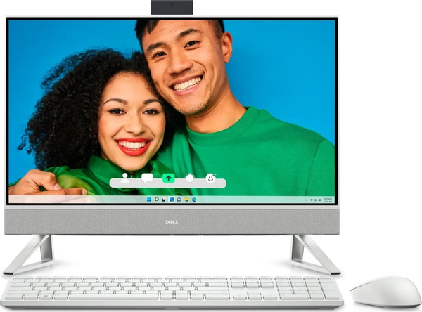 Fotoja e Kompjuter All-in-One DELL Inspiron 7730, 27", Intel Core Ultra 7 150U, 16GB RAM, 1TB SSD, i bardhë