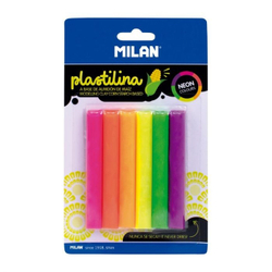 Fotoja e Milan Plastelina Neon 70Gr 914706N