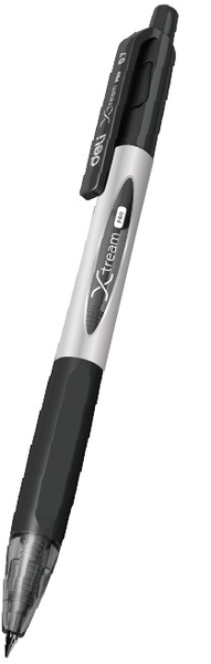 Fotoja e Deli Kimik Ballpoint Xtream Q11-Bk 0.7 I Zi 1/12