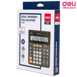 Fotoja e Deli Kalkulator Dual Memory M888