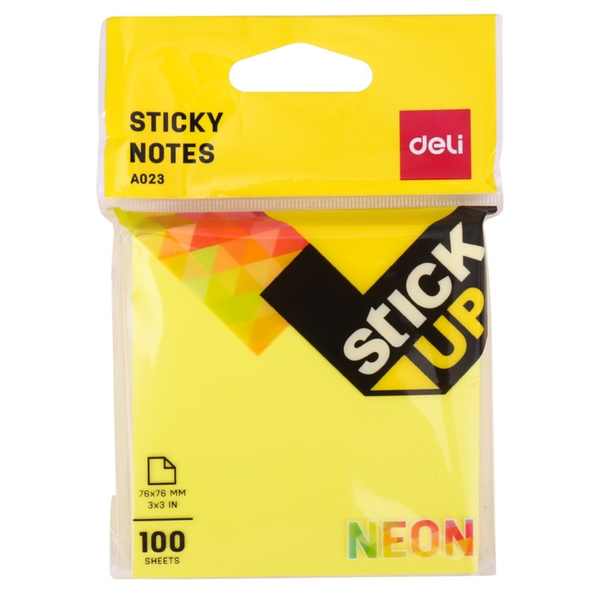Fotoja e Deli Postit 75X75 100Fl Neon A02302 1/12