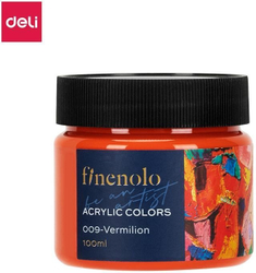 Fotoja e Deli Ngjyre Akril E Kuqe 100Ml C17-Vr