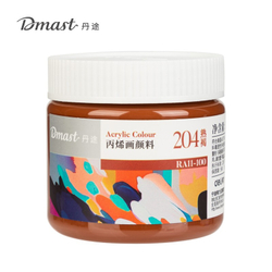 Fotoja e Deli Ngjyre Akril 100Ml 204 Ripe Brown