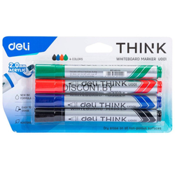 Fotoja e Deli Marker Whiteboard Set 1/4 U00101 1/24