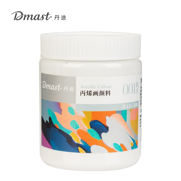 Fotoja e Deli Ngjyre Akril 100Ml 001 Titanium White