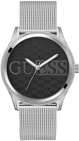 Fotoja e Orë dore për meshkuj Guess Reputation GW0710G1, e argjendtë