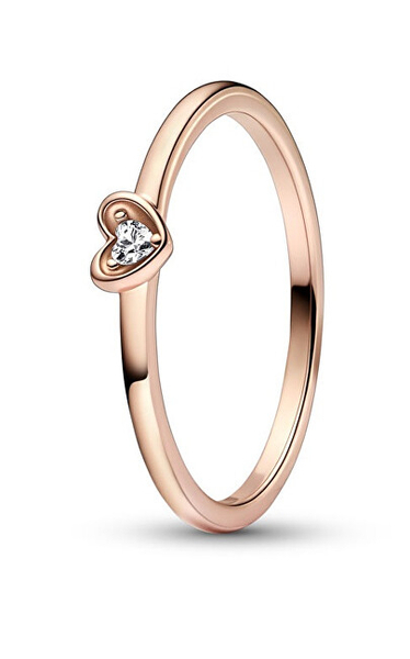 Fotoja e Unazë për femra Pandora Rose 182495C01, 58 mm, ari rozë