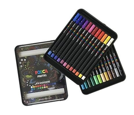 Fotoja e Uni-Ngjyra Pastel Ne Kuti Metalike 24/1