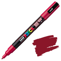 Fotoja e Uni-Marker Pc-3M Posca Dark Red