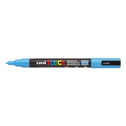 Fotoja e Uni-Marker Pc-3M Posca Light Blue