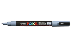 Fotoja e Uni-Marker Pc-3M Posca Gray