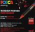 Fotoja e Uni-Marker Set Posca Pc-1M Basic Colors 8/1, Picture 1