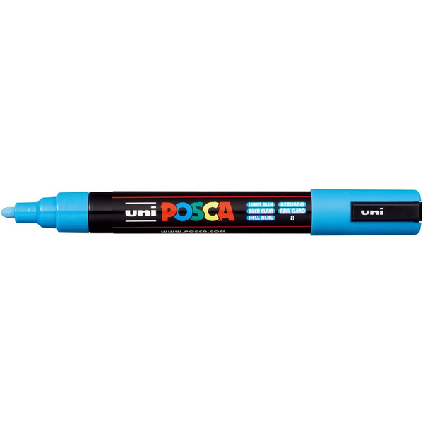 Fotoja e Uni-Marker Pc-5M Posca Light Blue