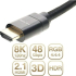 Fotoja e Kabllo HDMI - HDMI 2.1, 3 m, 8K, 120 Hz, e zezë, Picture 1