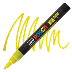 Fotoja e Uni-Marker Pc-3Ml Posca Glitter Yellow