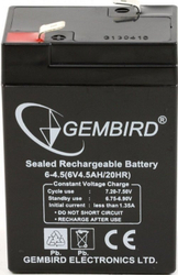 Fotoja e Bateri Gembird Gel 6V/4.5Ah