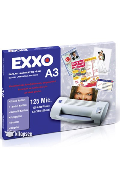 Fotoja e Exxo Plastifikim A3 125 Mic