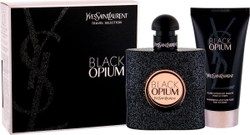 Fotoja e Set Eau de Parfum dhe losion trupi Yves Saint Laurent Black Opium, 2 x 50 ml